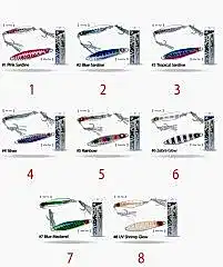 Hayabusa EX 976 Jack Eye Slow Slim 10gr Light Jig Suni Yem