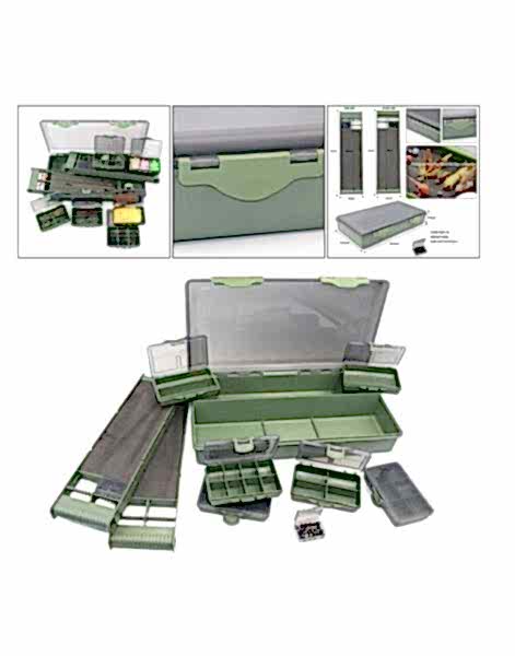 Captain 7129 Carp Box 9lu Set 34x18x6cm
