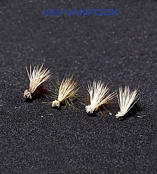 VANFOOK DF-1803 DRY FLY 3P #18