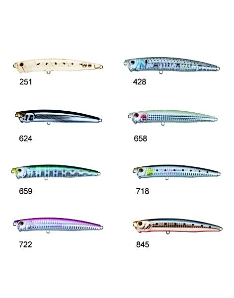 Zipbaits Skinny Pop Floating 130mm Su Üstü Popper 24gr Maket Balık