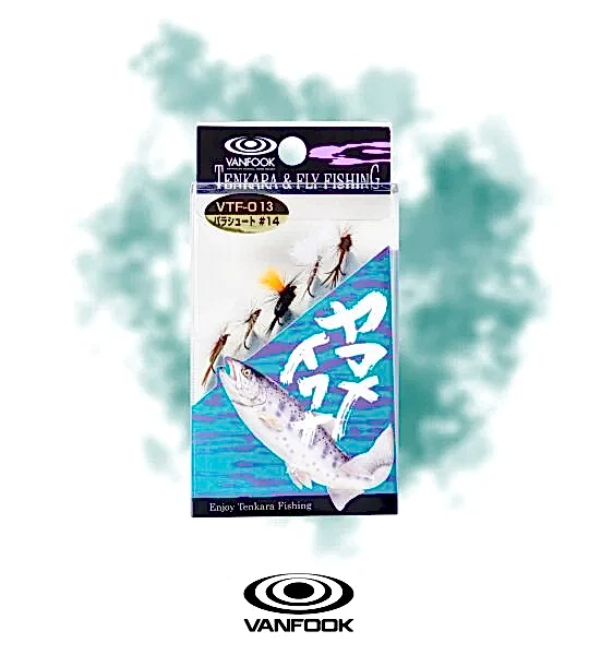 VANFOOK VTF-010 TENKARA FLY PARACHUTE 5P #14