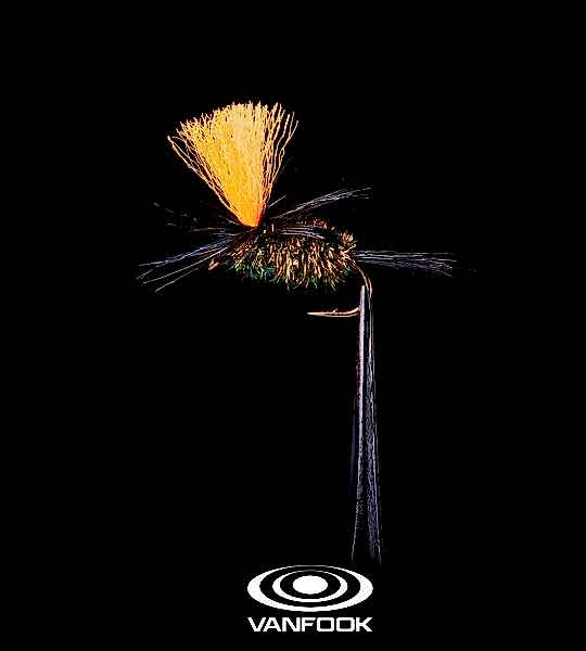 VANFOOK VTF-012 TENKARA FLY PARACHUTE 5P #12