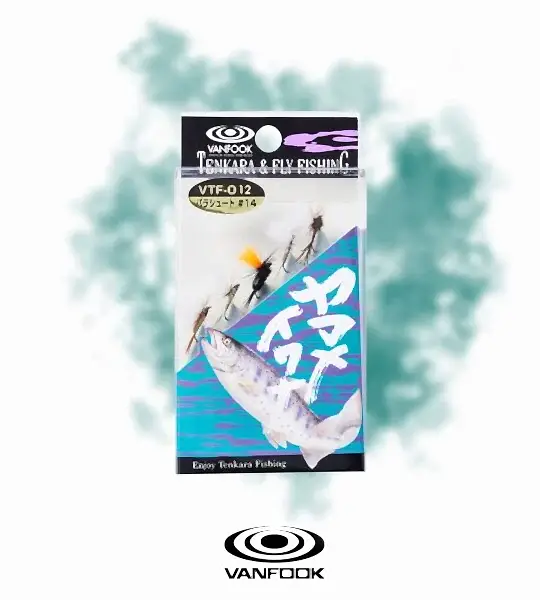 VANFOOK VTF-012 TENKARA FLY PARACHUTE 5P #12