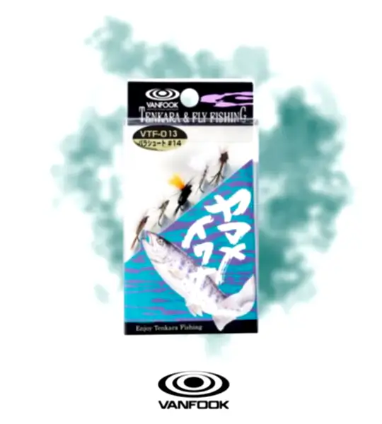 VANFOOK VTF-013 TENKARA FLY PARACHUTE 5P #18