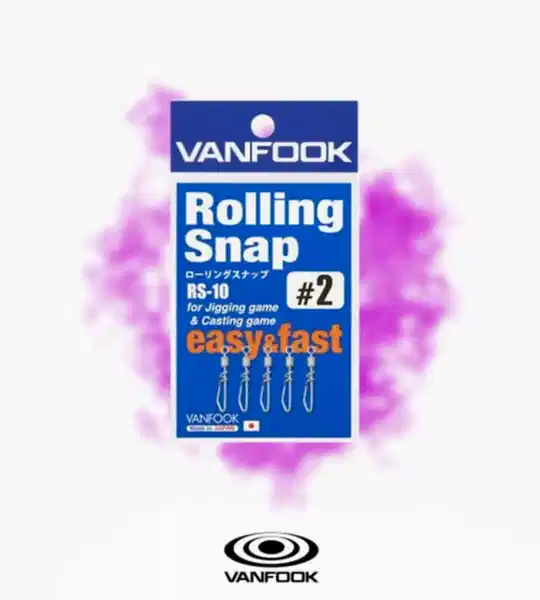 VANFOOK RS-10 ROLLING SNAP SILVER 5P #2