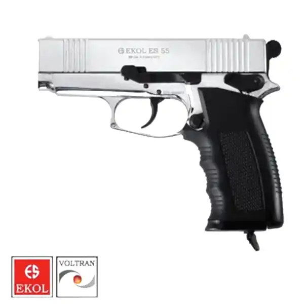 EKOL S55 Parlak Beyaz Havalı Tabanca
