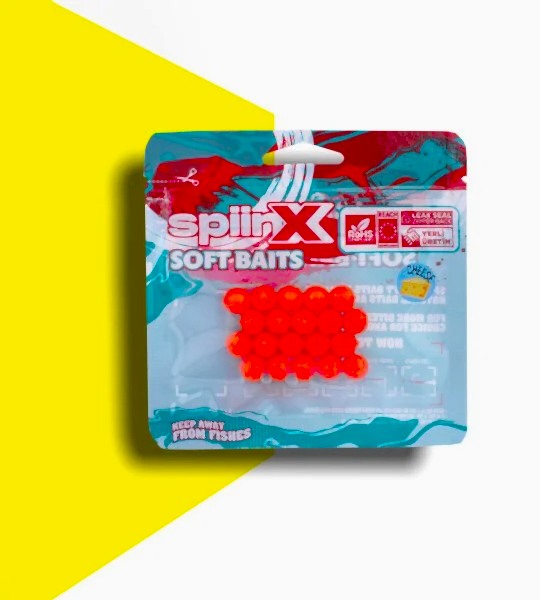 SPIINX BALIK YUMURTASI 10MM 20P PEYNİR UV ORANGE