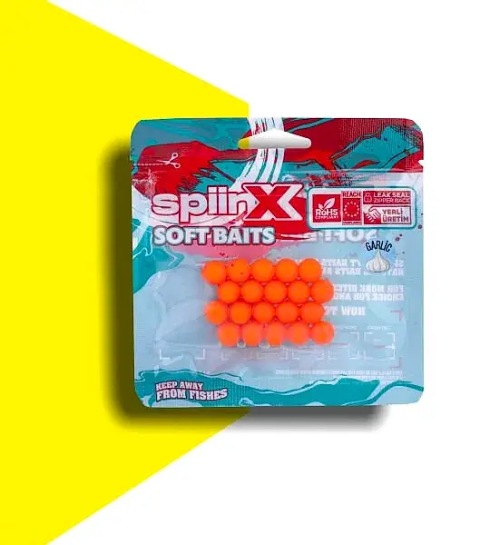 SPIINX BALIK YUMURTASI 10MM 20P SARIMSAK UV ORANGE
