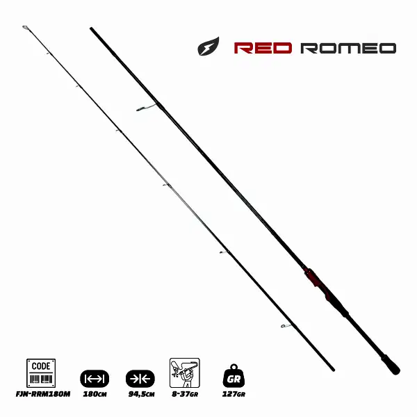 Fujin Red Romeo 180cm 8-37gr Spin Kamış FJN-RRM180M