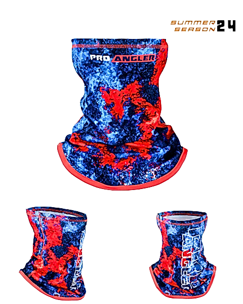 Fujin Pro Angler Neck Gaiter Boyunluk Red Reef