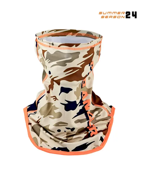 Fujin Pro Angler Neck Gaiter Boyunluk Natural Camo
