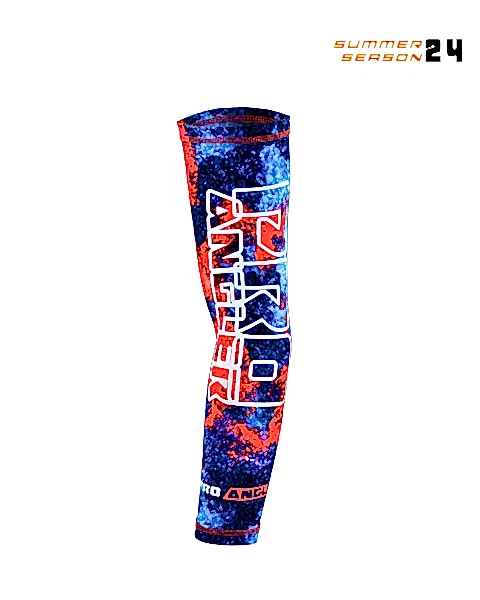 Fujin Pro Angler Arm Sleeve Kolluk Red Reef