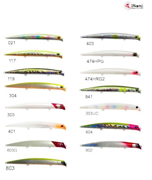 Usami Prutton 130S-SSR 14.7 G Maket Balık