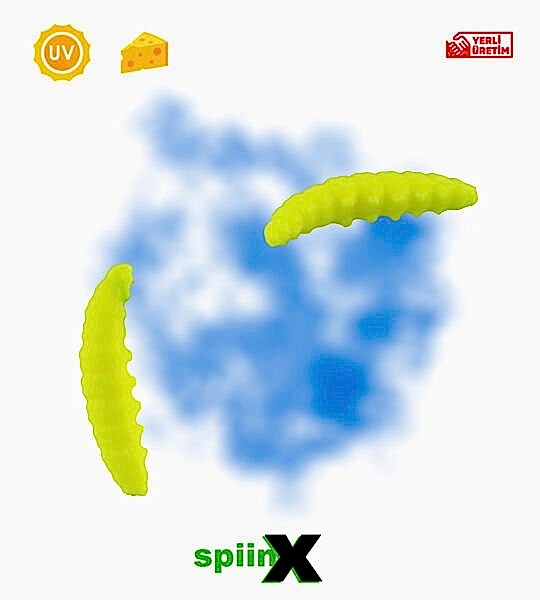 SPIINX LARVA 35MM 14P PEYNİR UV HOT YELLOW 18