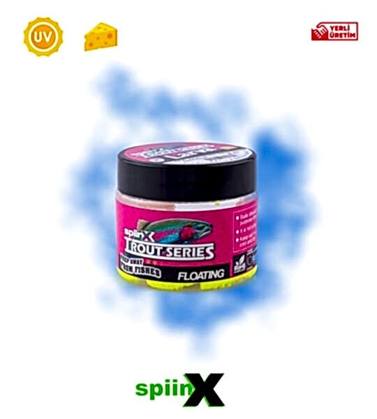 SPIINX LARVA 35MM 14P PEYNİR UV HOT YELLOW 18