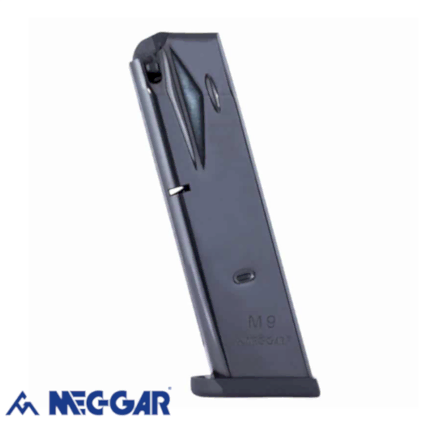 MEC-GAR F92 SB Beretta-Yavuz Tabanca Şarjörü Siyah