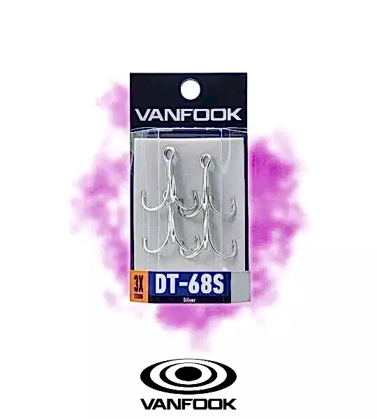 VANFOOK DT-68S TREBLE H SILVER 4P #2