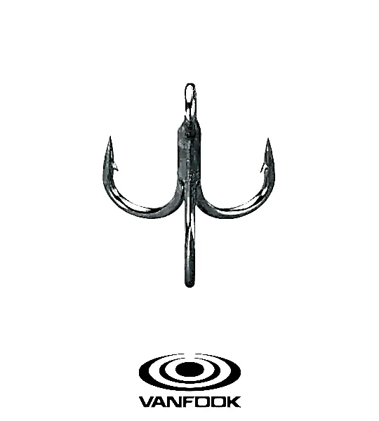 VANFOOK CT-78 TREBLE SH SILVER 4P #1/0