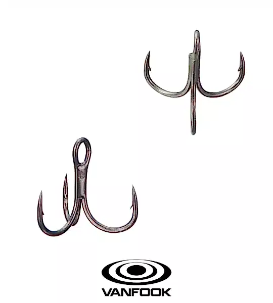 VANFOOK DT-54FB SHORT TREBLE M FS BK 6P #6