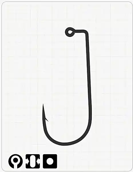 2102 AB JIG ALTIN #2/0 5P