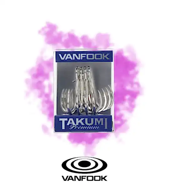 VANFOOK CT-88 TAKUMI PREMIUM SILVER 5P #2/0