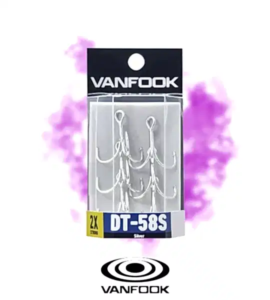 VANFOOK DT-58S TREBLE MH SILVER 7P #6