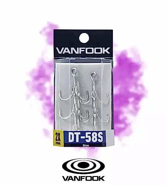 VANFOOK DT-58S TREBLE MH SILVER 6P #1