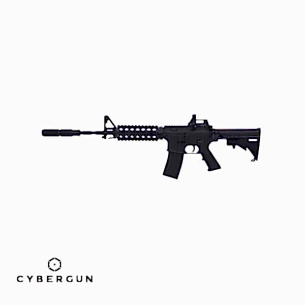 CYBERGUN Swiss Arms M4 R. Siyah Minyatür Masa Süsü