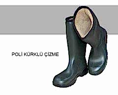 Captain Balıkçı Avcı Tipi Kürklü Çizme