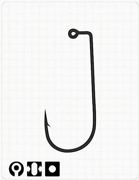 2100 AB JIG #2/0 NIKEL 6P