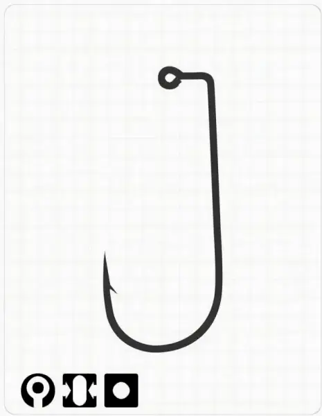 2101 AB JIG #3/0 BLACK NIKEL 4P