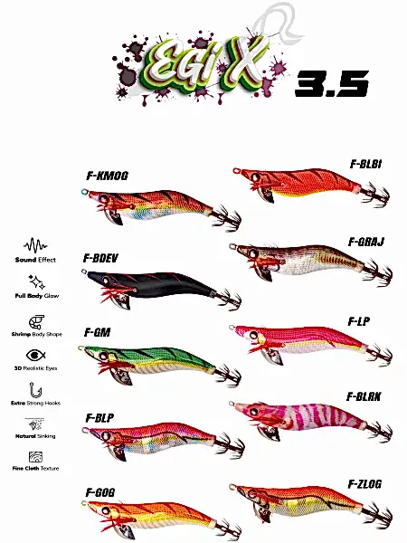 Fujin EgiX 3.5 20gr Kalamar Zokası