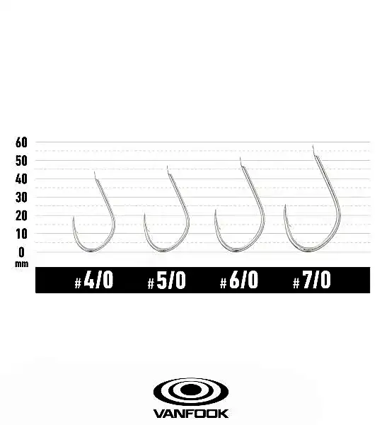 VANFOOK JH-30 JIGEN HYPER VP SILVER 35P #5/0