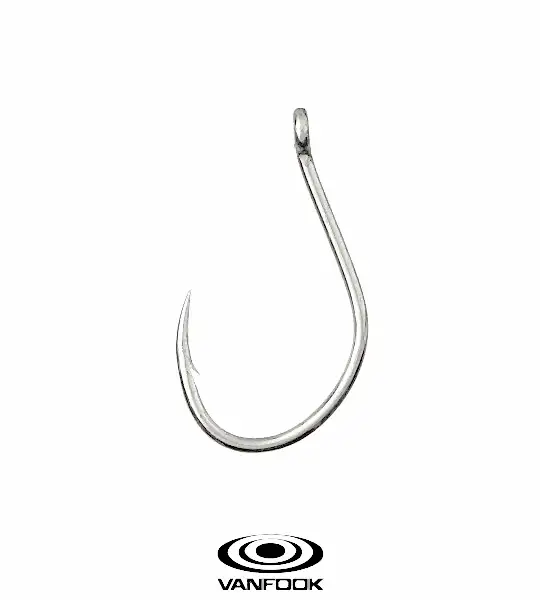 VANFOOK JH-40 JIGEN GRIPPY SILVER 7P #4/0