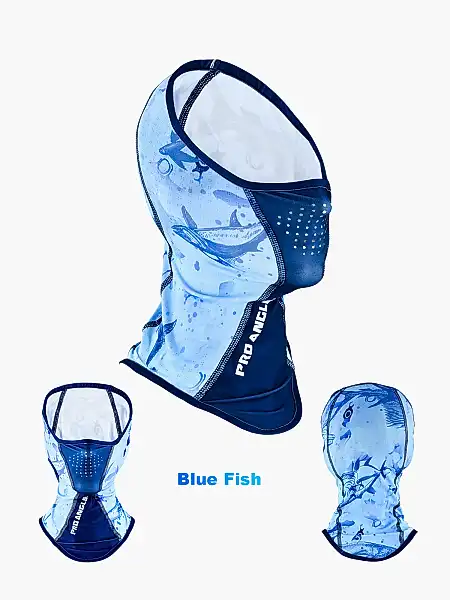 Fujin Pro Angler Sungaiter Boyunluk Blue Fish