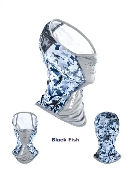 Fujin Pro Angler Sungaiter Boyunluk Black Fish