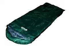 Captain Kamp Uyku Tulumu 7405 Mumya Tipi 190+30x50x75 cm Yeşil