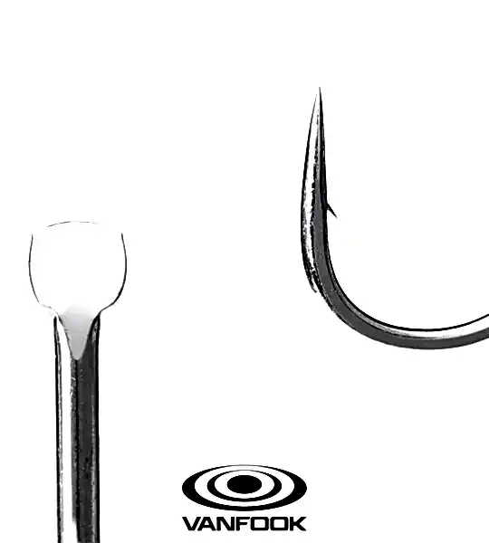 VANFOOK FL-08 SPINBULL FLEX SILVER 8P #2/0