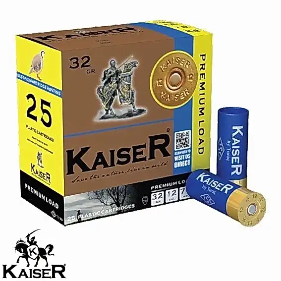KAISER 12 Cal. 32 G. No: 7 Av Fişeği