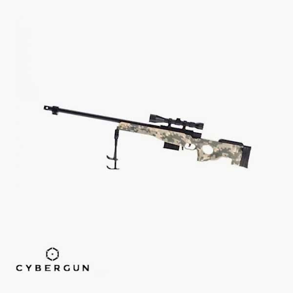 CYBERGUN Swiss Arms L96 Camo Minyatür Masa Süsü