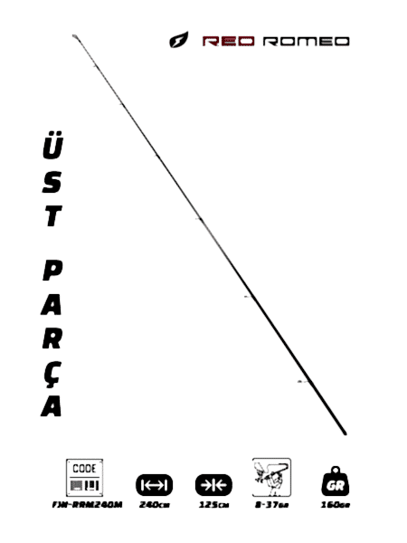 Fujin Red Romeo 240cm 8-37gr Üst Parça