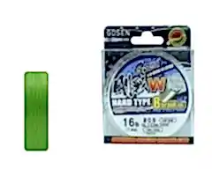 Gosen W8 Hard Type PE 8 Örgü Spin İp Misina 150mt Açık Yeşil