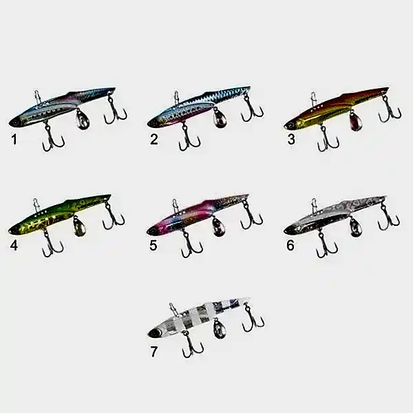 Hayabusa FS 439 Jack Eye Maki Maki 60gr Metal Vibrasyon Jig Suni Yem RENK:5