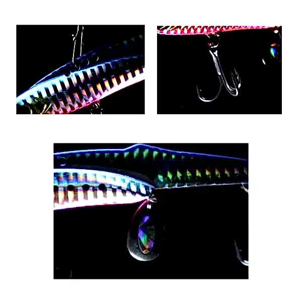 Hayabusa FS 439 Jack Eye Maki Maki 60gr Metal Vibrasyon Jig Suni Yem RENK:5