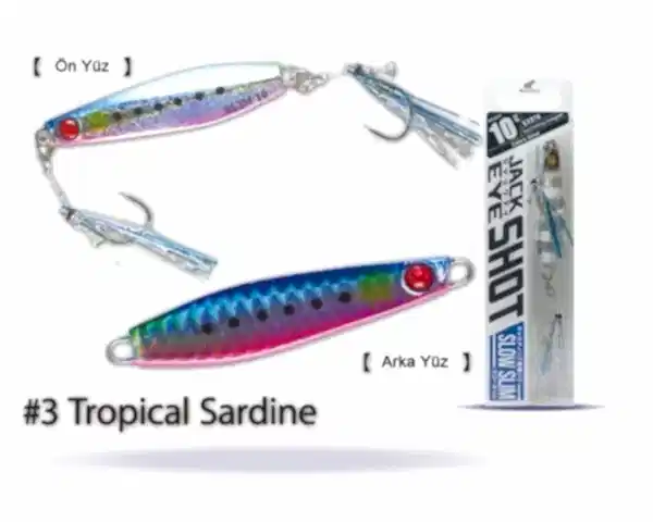 EX 976  JACK EYE SHOT  SLOW  SLIM   10 GR  NO:3