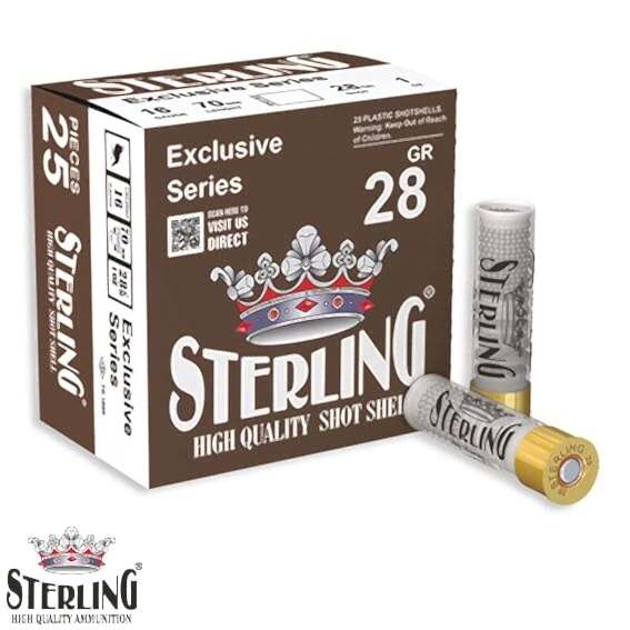 STERLING 16 Cal. 28 G. No: 2 Av Fişeği