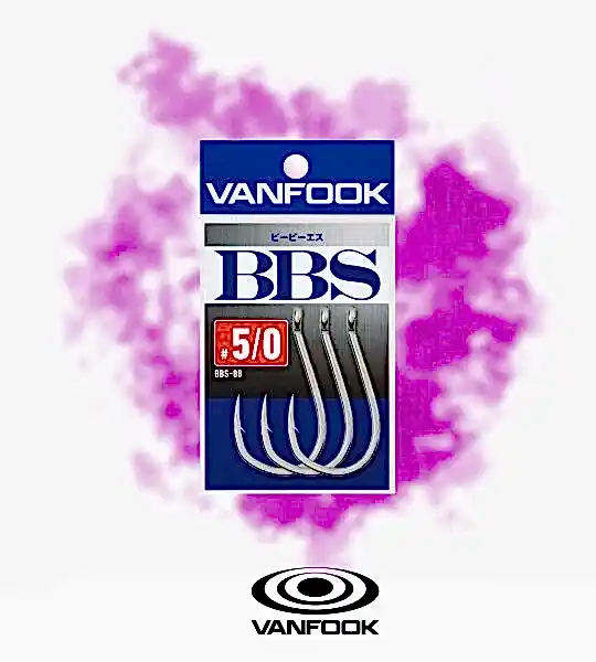 VANFOOK BBS-88 BBS SILVER 3P #5/0