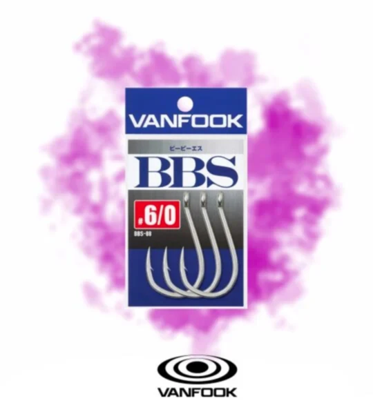 VANFOOK BBS-88 BBS SILVER 2P #6/0