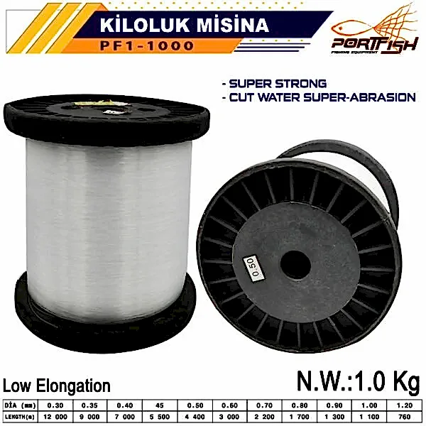 Portfish Kiloluk Bobin Misina (Ekonomik)