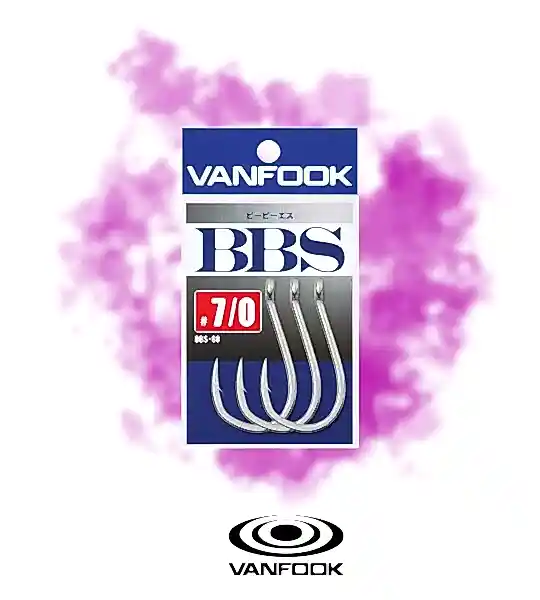 VANFOOK BBS-88 BBS SILVER 2P #7/0